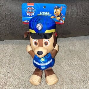 PAW Patrol Chase Swim Huggable Toy - Blue and Brown